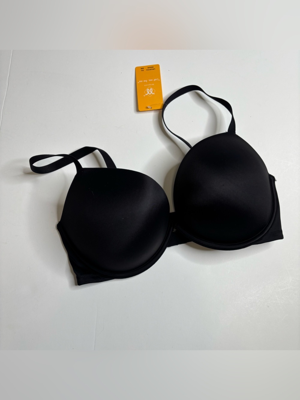 NWT Wingslove Black Push Up Bra Sz 36DD